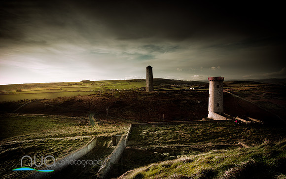 Wicklow Lighthouse in winter sunshiine