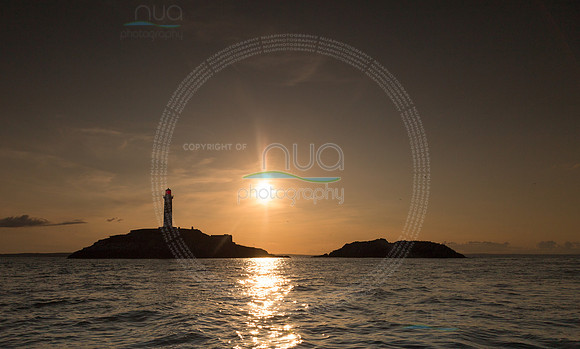 Evening Sunlight on Rockabill Lighthouse