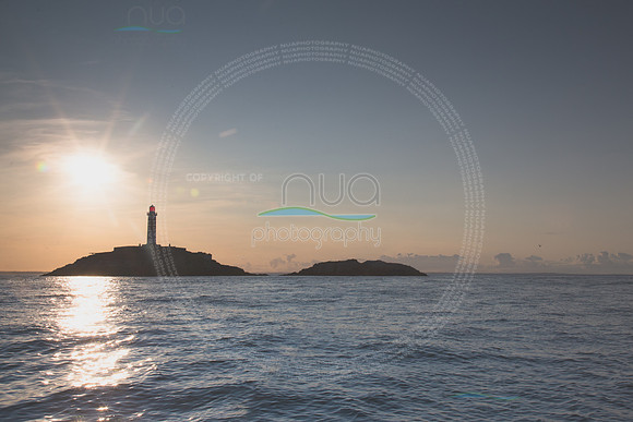 Hazy Light at Rockabill Lighthouse
