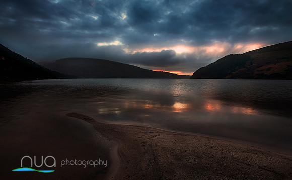 Lough Dan at Dawn