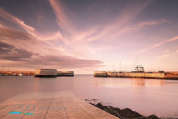 Greystones harbour slipway