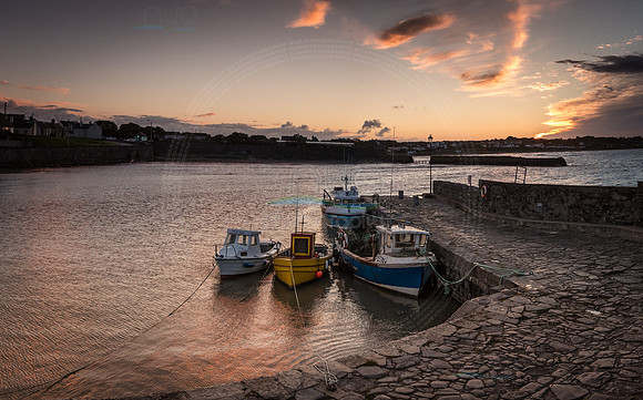 Evening light on the Harbour Wall 6