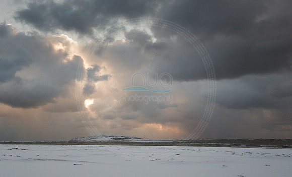 Snow Storm clouds over Lambay Island 37