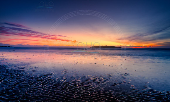Lambay breaking light from the South Beach Rush