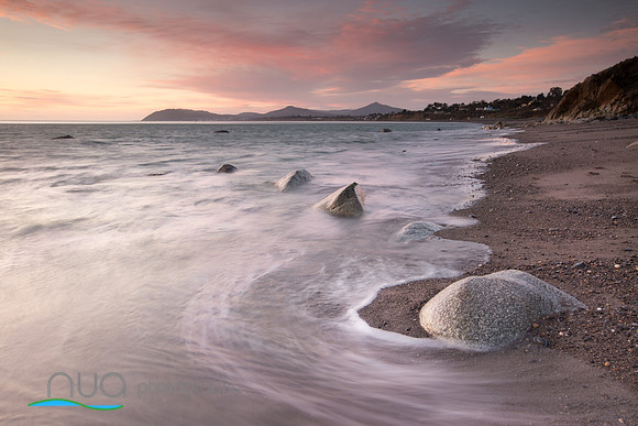 View of Wicklow from Killiney Beach
