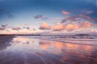 The south beach pink clouds
