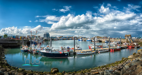Tied up at Howth Harbour