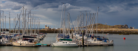 Yachts and Irelands Eye Howth