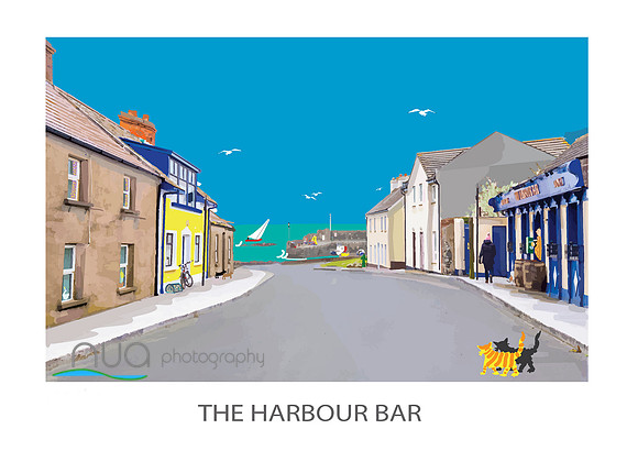 Harbour Bar Poster Print