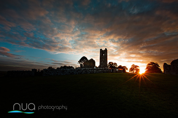 Sunset on the Hill of Slane