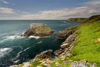 Out crop of rock off The grand Saltee Island Wexford Ireland