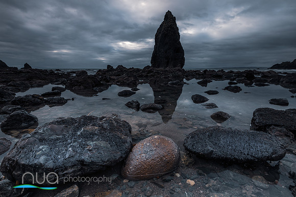 Ballydowane sea stack