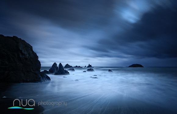 Rock formations on Kilfrassey Beach in Co. Waterford