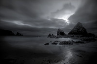 Ballydowane dramatic clouds