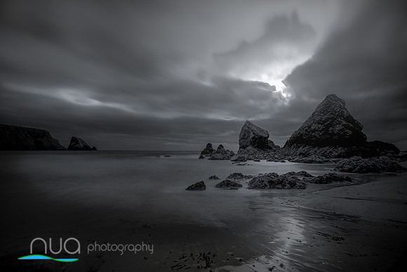 Ballydowane dramatic clouds