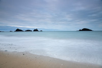 Blue seas at Kilfaressy beach