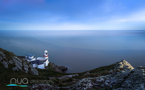 Wicklow lighthouse on Wicklow Head LE