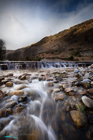 River Crossing on the Avonbeg in the Glenmalure Valley